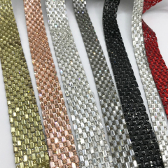 Luxury Iron On Clothes Glass Rhinestone Trim Wholesale
