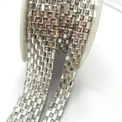 Luxury Iron On Clothes Glass Rhinestone Trim Wholesale