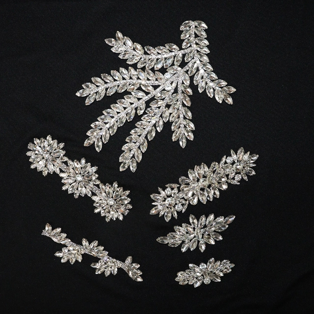 Multi Shaped Crystal Chain Trim Exporter