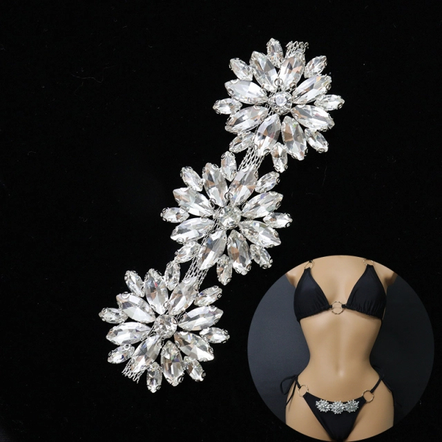 Multi Shaped Crystal Chain Trim Exporter