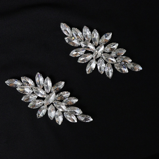 Multi Shaped Crystal Chain Trim Exporter