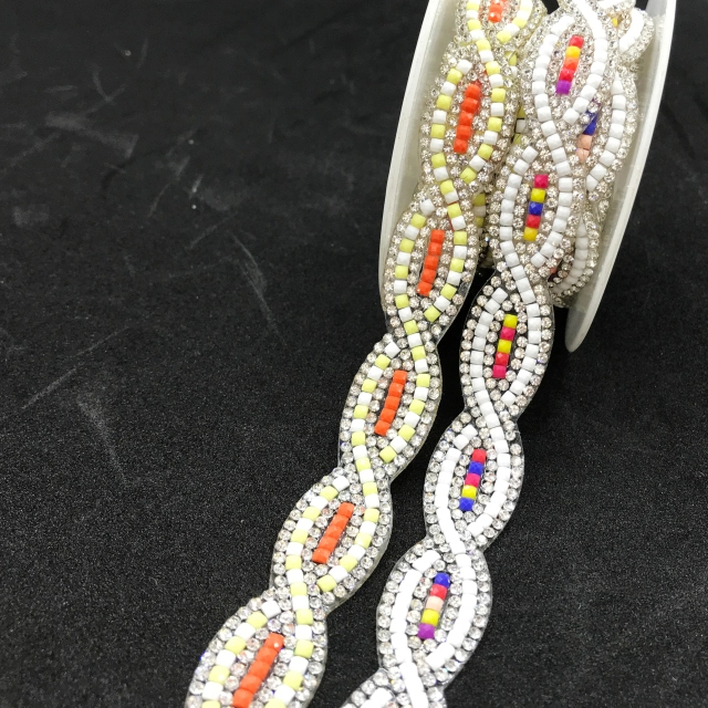 Multi Types Diamante Trims Stones Crystal Iron On Clothing Supplier