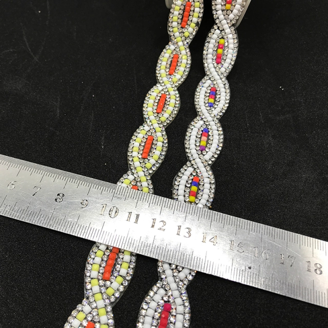 Multi Types Diamante Trims Stones Crystal Iron On Clothing Supplier