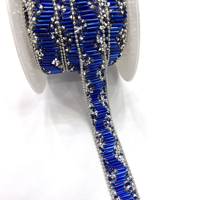 Shiny Crystal Beaded Trim By The Yard Factory