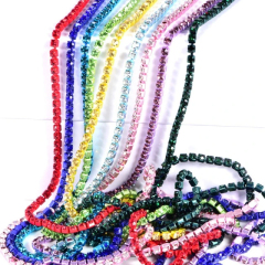 Multi Color Rhinestone Cup Chain Wholesale