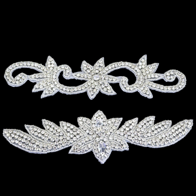 Pearl Beaded Crystal Applique Supplier