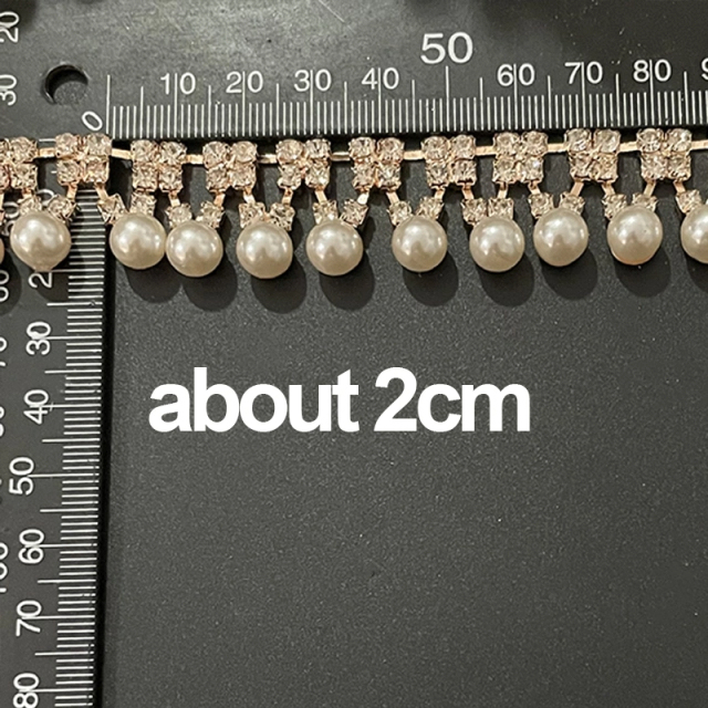 Pearl Pendant Rhinestone Chain Supplier