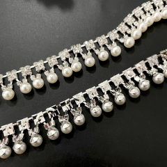 Pearl Pendant Rhinestone Chain Supplier