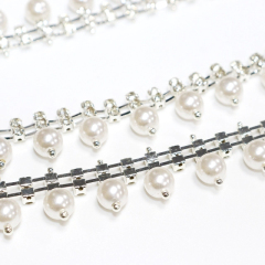 Pearl Pendant Rhinestone Chain Wholesale