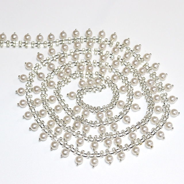Pearl Pendant Rhinestone Chain Wholesale