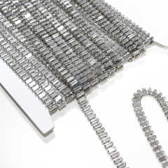 Square Shaped Crystal Cup Chain Manufacturer