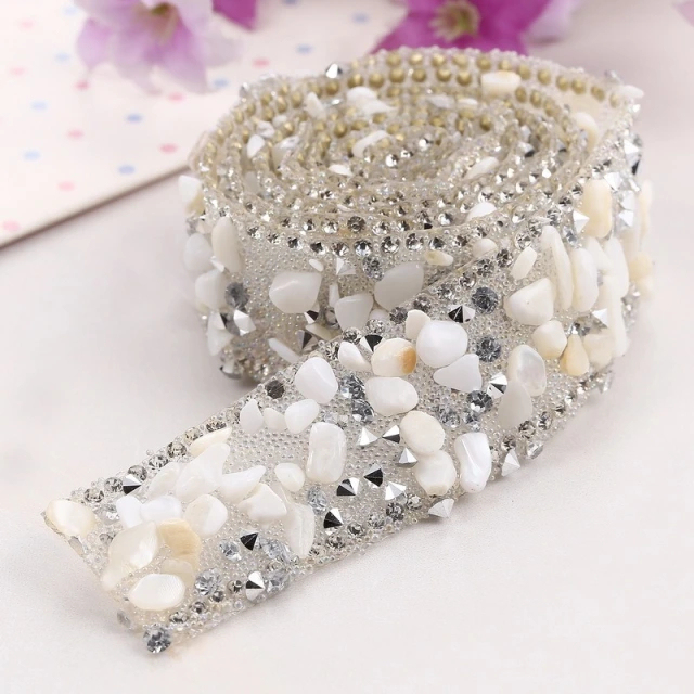 Self Adhesive Crystal Resin Ribbon Trimming Wholesale