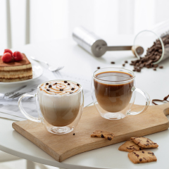 Double Wall Insulated Glass Mugs - 150ml (B43) & 250ml (B42) &350ml (B50) | GnGlass