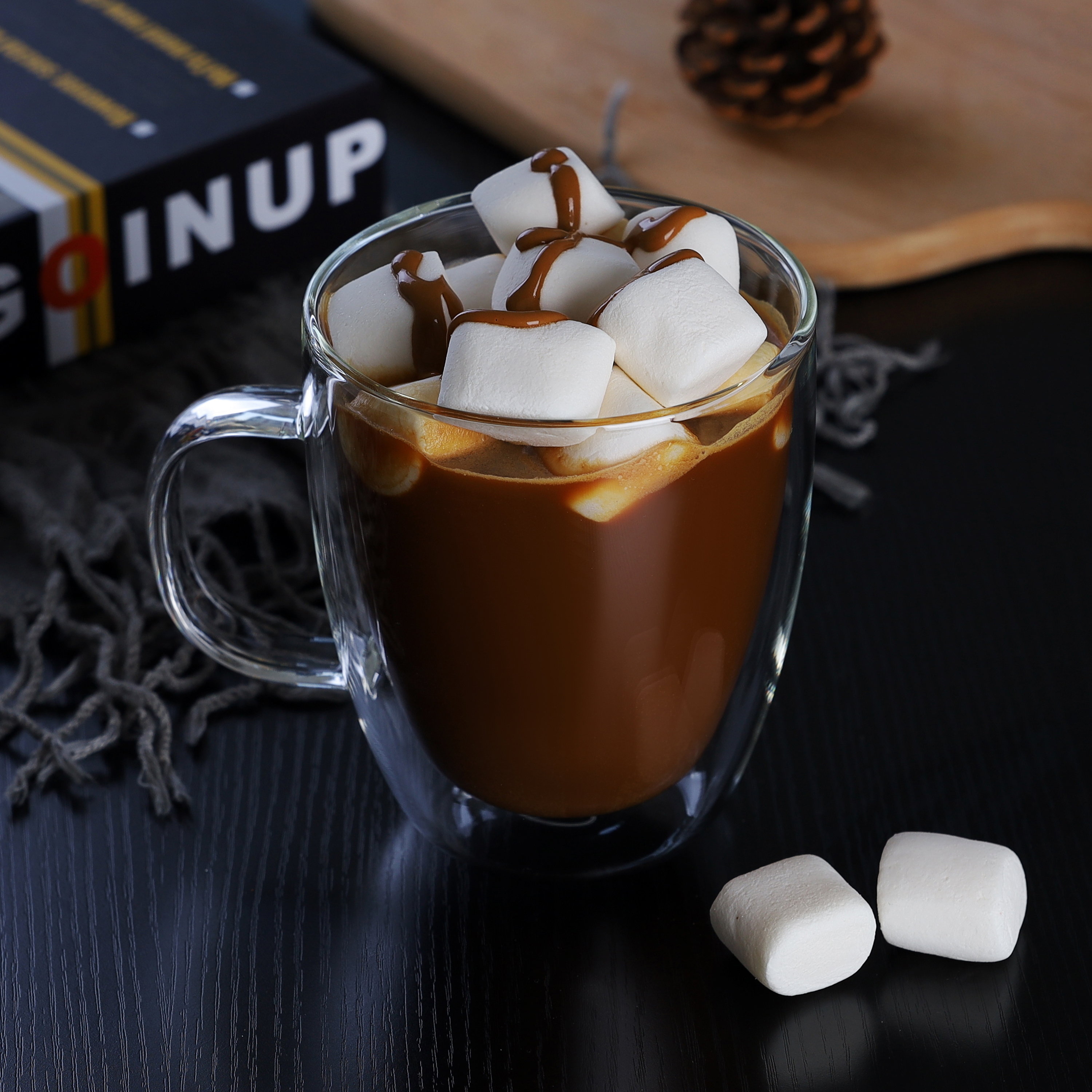 CnGlass- Double Wall Insulated Glass Coffee Mugs