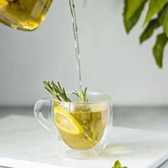 Classic Glass Mug with Handle - 280ml (B10) | GnGlass