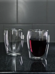 Ergonomisches Glas mit geschwungenem Design – 300ml (B7) | CnGlass