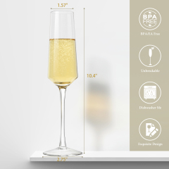 Stemmed Champagne Flute – 200ml (7oz) | CnGlass