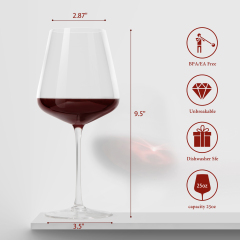 Crystal Stem Wine Glass – 750ml / 25oz | CnGlass