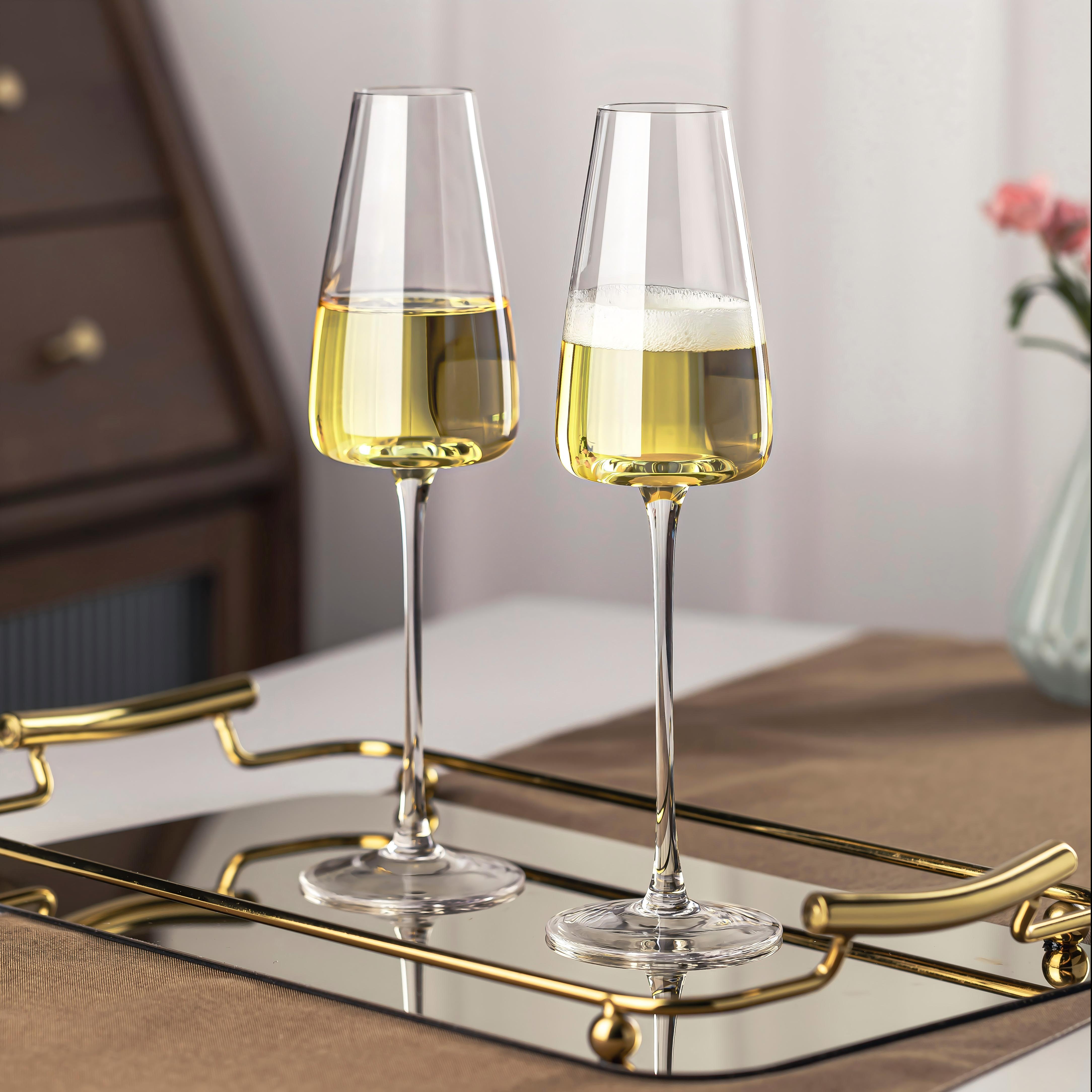Stemmed Crystal Champagne Flute – 270ml / 9oz | CnGlass