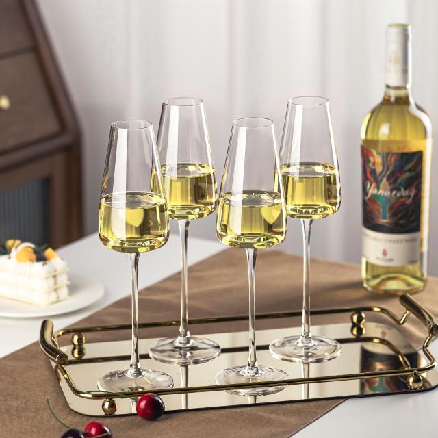 Stemmed Crystal Champagne Flute – 270ml / 9oz | CnGlass