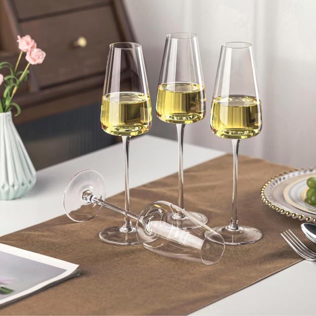 Stemmed Crystal Champagne Flute – 270ml / 9oz | CnGlass