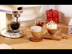 Double Wall Insulated Glass Mugs - 150ml (B43) & 250ml (B42) &350ml (B50) | GnGlass