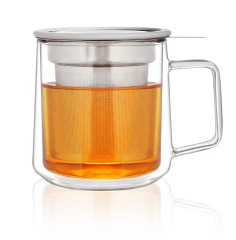 боросиликатная кружка для заварки чая