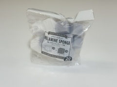 Weißer und grauer Magic Eraser-Schwamm, 30 x 30 x 30 mm, 20er-Pack
