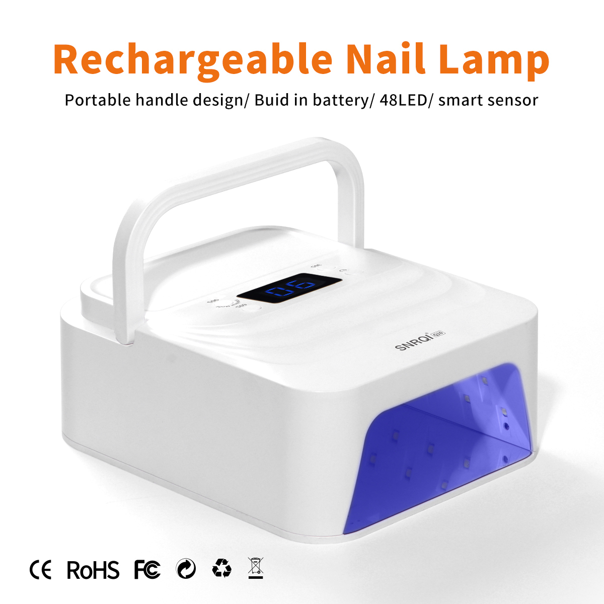 Q10 Rechargeable Portable Nail Lamp