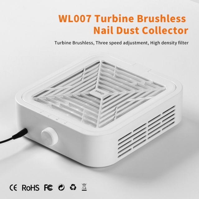 WL007 Turbine Brushless Nail Dust Collector