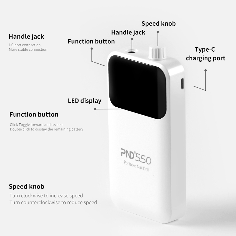 PND550 Nail Drill