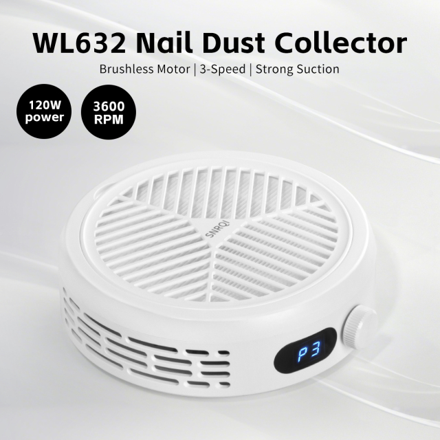 WL632 Turbine Brushless Nail Dust Collector