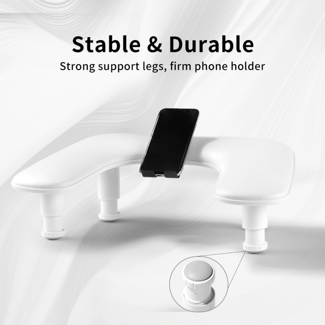 U2 Adjustable Height Armrest Pillow + Phone Holder