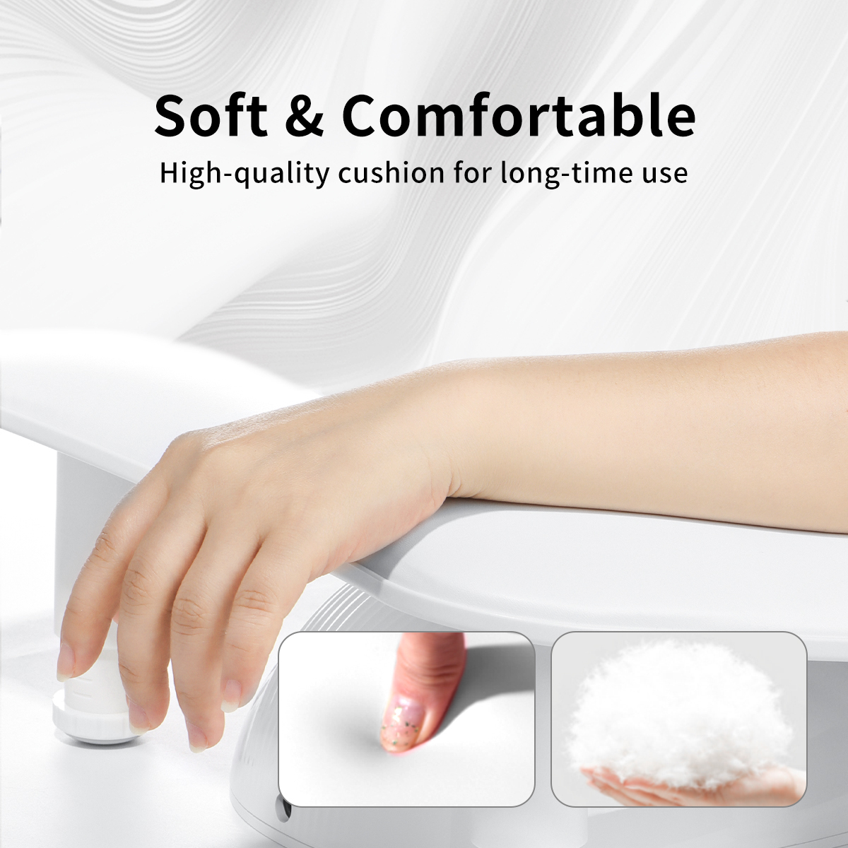 U2 Adjustable Height Armrest Pillow + Phone Holder