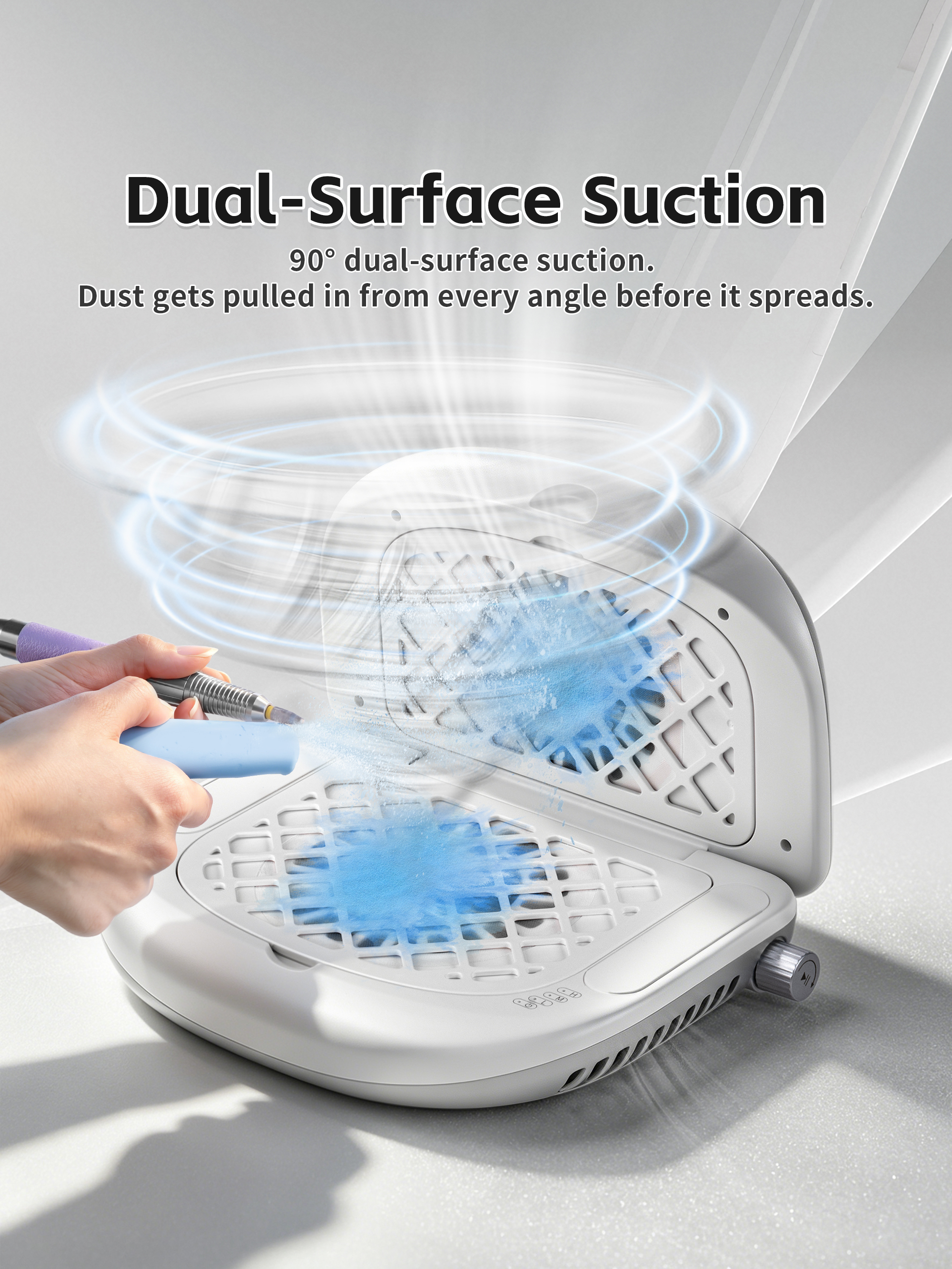 L60 Foldable Nail Dust Collector