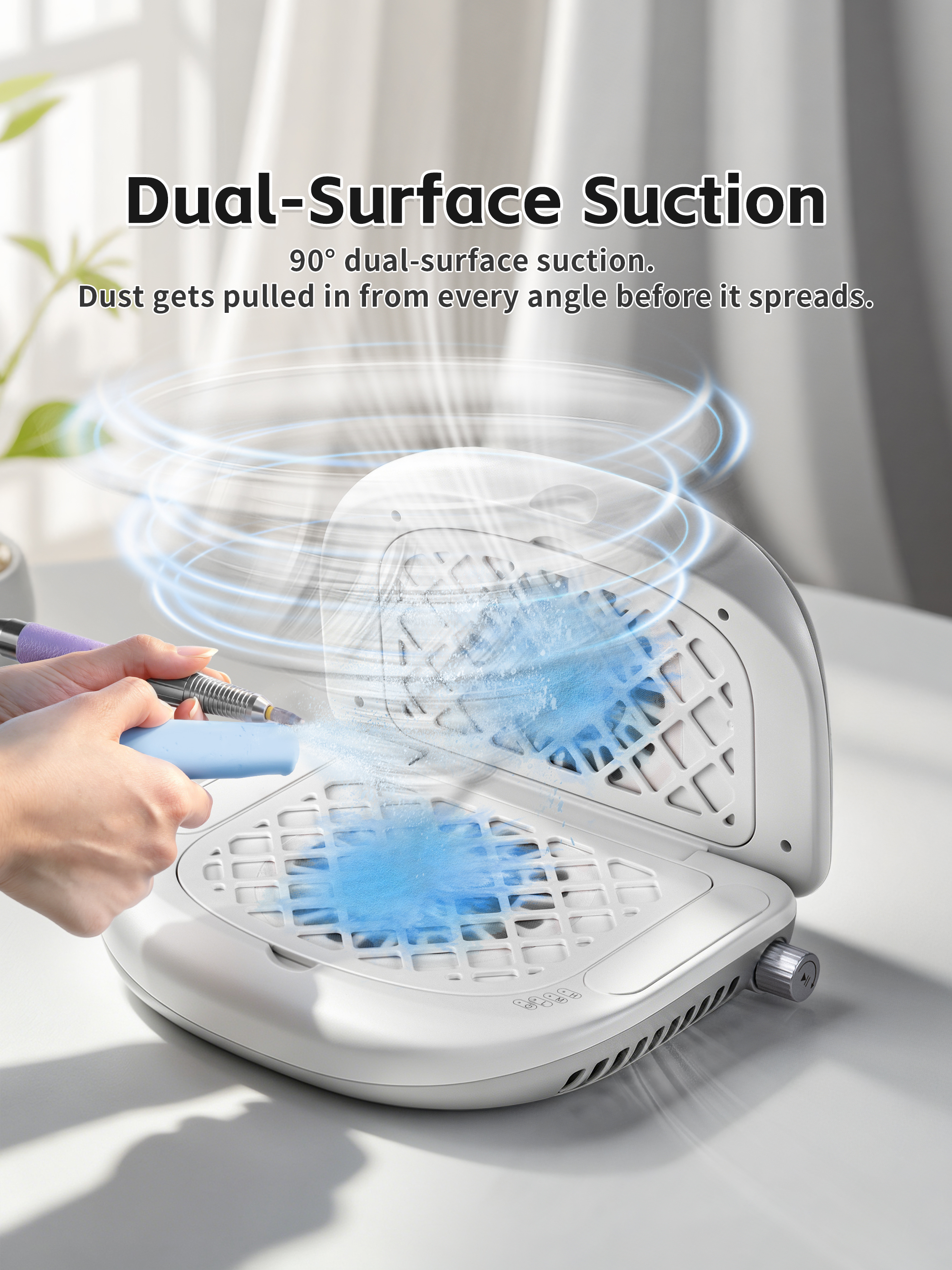 L60 Foldable Nail Dust Collector