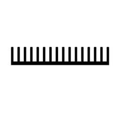 RX580-128-A1 Width: 81 [3.19] x Height: 15 [0.59]