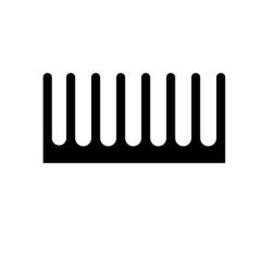 RX580-216-A1 Width: 51[2.01] x Height: 12[0.46]