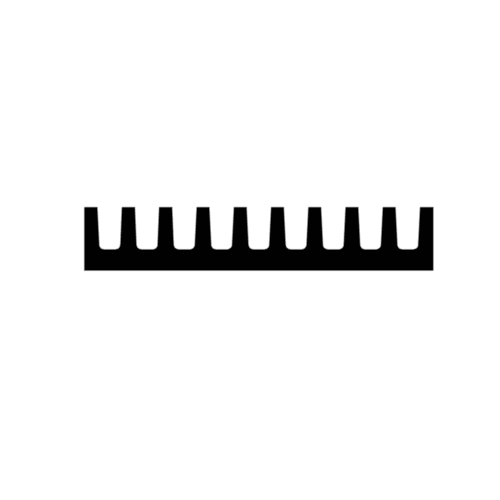 RX580-053-A1 Width: 105 [4.12] x Height: 19 [0.75]