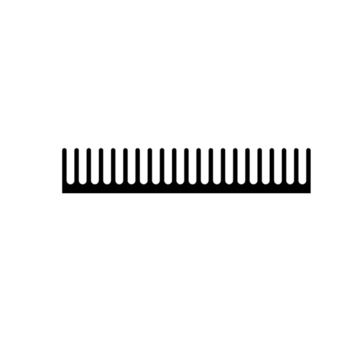 RX580-079-A1 Width: 55.0 [2.17] x Height: 10.0 [0.39]