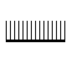 RX580-169-A1 Width: 42.4 [1.67] x Height: 15.2 [0.6]