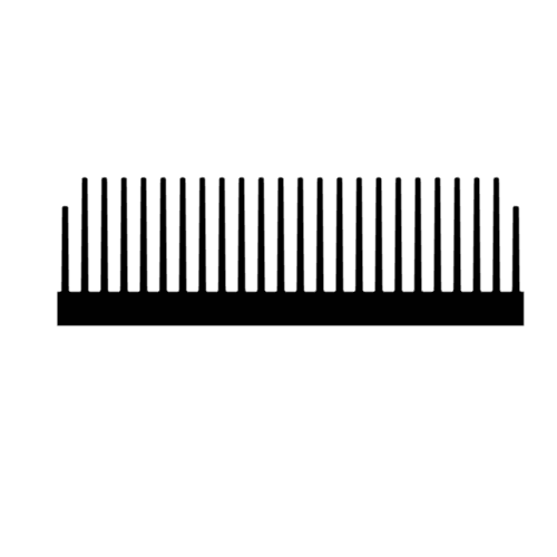 RX580-152-A1 Width: 114 [4.5] x Height: 36 [1.43]