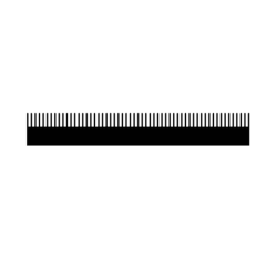 RX580-109-A1 Width: 143 [5.63] x Height: 21 [0.83]