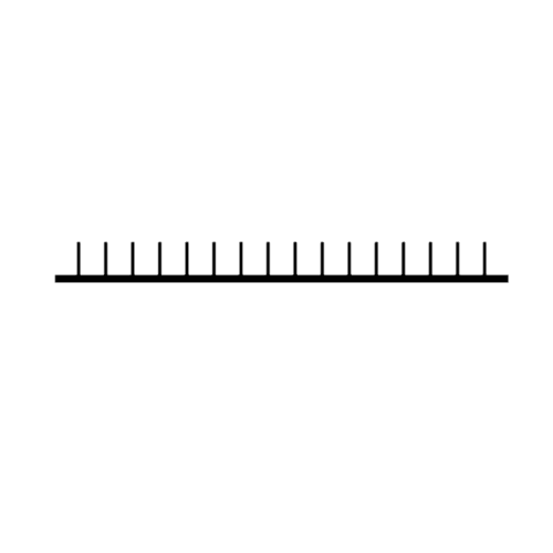 RX580-049-A1 Width: 206 [8.11] x Height: 19 [0.73]