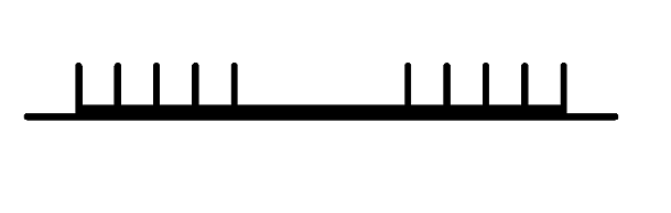 RX580-225-A1 Width:120.7[4.75] x Height: 12[0.46]