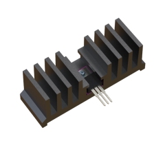 RX580-139-A4 Width: 44.8 [1.76] x Height: 16.4 [0.65]