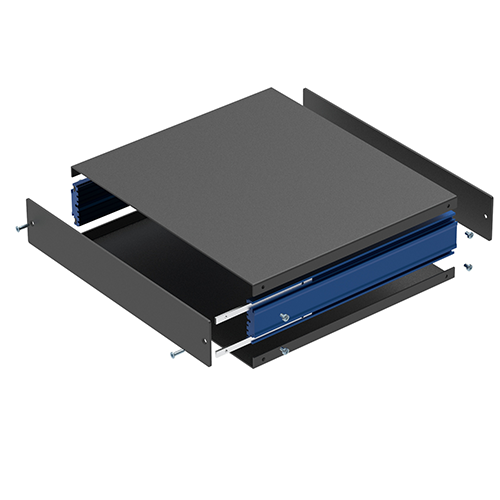 RX618-035-19 Extruded Profiles for aluminum 19" Case
