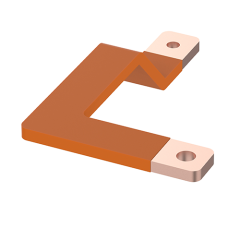 RX611-117-19 DC Busbar Width 20[0.79] x Thickness 5[0.2]