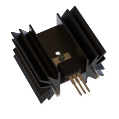 Standard extruded heatsinks RX580-031-00