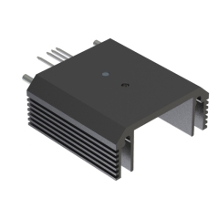 Standard extruded heatsinks RX580-033-10
